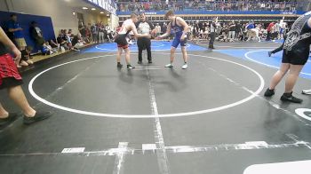 160 lbs Final - Wyatt Anderson, Vinita Kids Wrestling vs Jude Wier, Skiatook Youth Wrestling