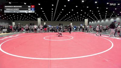53 lbs Cons. Semis - Maverick Meadows, Prodigy Elite vs Breklin Dowdy, Greater Heights Wrestling