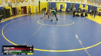 150 Gold 1st Place Match - Laird Duhaylungsod, Fleming Island vs Dylan Lopez, Braddock