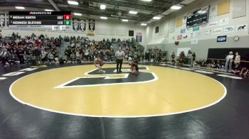 105 lbs Champ. Round 1 - Mesah Smith, Central vs Kennedi Blevins, Lingle-Ft. Laramie/Southeast