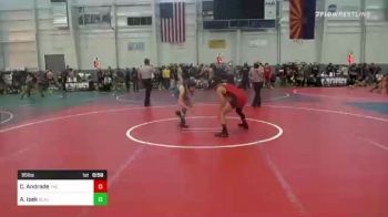 95 lbs Consi Of 4 - Cristian Andrade, The Shed vs Andrew Isek, Black Fox Elite
