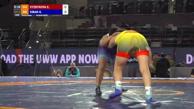 76 kg Bronze - Elmira Syzdykova, KAZ vs Kiran Kiran, IND