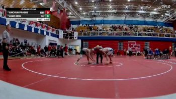 144 lbs Semifinal - Luke Reid, Valparaiso vs Lincoln Frazee, North White