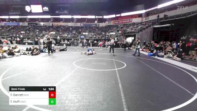 138 lbs Semifinal - Topher Garrett, Moore vs Tate Huff, Aberdeen