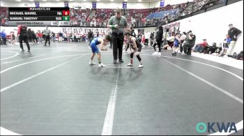 61 lbs Quarterfinal - Michael Mairel, Perry Wrestling Academy vs Samuel Timothy, Huskey Wrestling Club