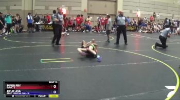 66 lbs Cross Bracket (8 Team) - Piper Fry, POWA vs Kylie Asa, Beast Mode WA Pink