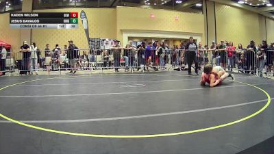 132 lbs Consi Of 64 #1 - Kaden Wilson, Devils Wrestling vs Jesus Davalos, Kings WC