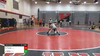 138 lbs Semifinal - Kamron Fickes, Hempfield vs Josh Miller, Central Dauphin