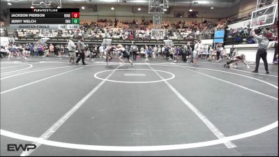 190 lbs Quarterfinal - Jackson Pierson, Rogers High School Boys vs Jerry Welch, Shelton Wrestling Academy