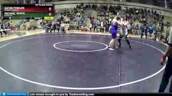 285 lbs 1st Place Match - Jacob Fowler, Spanish Springs. vs Michael White, Douglas