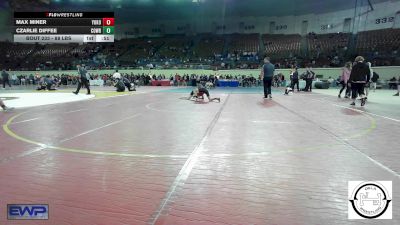 88 lbs Consi Of 4 - Max Miner, Yukon vs Czarlie Diffee, Cowboy Wrestling Club