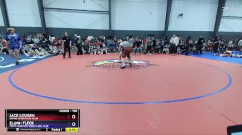 190 lbs Quarterfinal - Jack Lougen, Camas Wrestling Club vs Elijah Fleck, Team Scorpion Wrestling Club