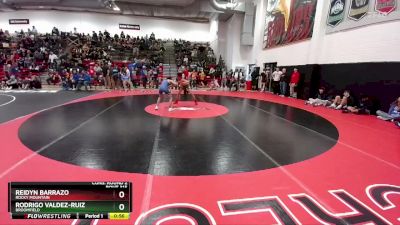 106 lbs Cons. Round 2 - Reidyn Barrazo, Rocky Mountain vs Rodrigo Valdez-Ruiz, Broomfield