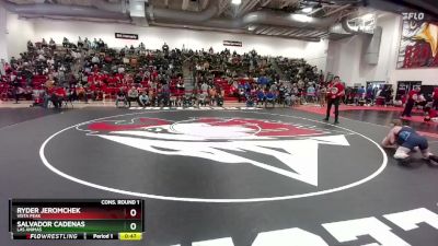 157 lbs Cons. Round 1 - Ryder Jeromchek, Vista Peak vs Salvador Cadenas, Las Animas