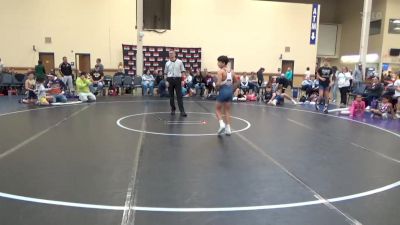 95 lbs Rr Rnd 1 - Angelo Minjarez, CRWC K-8 vs Gabe Clinger, Partner Trained K-8