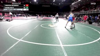 157 lbs Cons. Round 1 - Shane Petty, Turlock vs Preston Mcaninch, Folsom