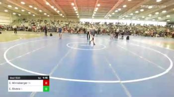 138 lbs Quarterfinal - Cade Wirnsberger, PA vs Eligh Rivera, FL