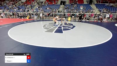 135 lbs Cons 64 #2 - Kallie Gibbons, IA vs Terra Booe, MI