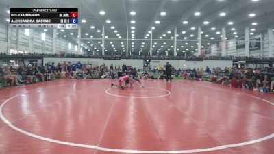 145 lbs Belicia Manuel, Michigan Blue vs Aleksandra Bastaic, Indiana Gold