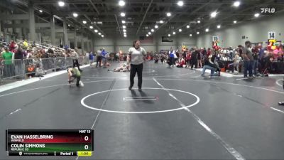 82 lbs Semifinal - Evan Hasselbring, Winfield vs Colin Simmons, Republic Co