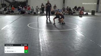 58 lbs Consolation - Jackson Abell, Oakdale vs Dominic Schuman, Mat Assassins WC