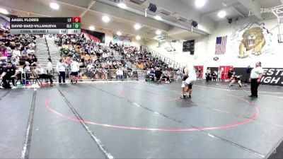 215 lbs Cons. Round 1 - David Baez-Villanueva, Bloomington vs Angel Flores, Littlerock