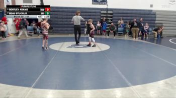 67 lbs Champ. Round 1 - Bentley Adams, Team Real Life Wrestling vs Beau Stuchlik, Weiser Wrestling Club