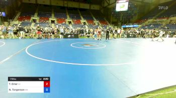 170 lbs Cons 32 #1 - Tristan Drier, Wisconsin vs Noah Torgerson, Minnesota