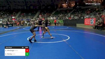 90 lbs Consolation - Dawson Whitinger, Moen vs Cash McVay, South Central Punishers