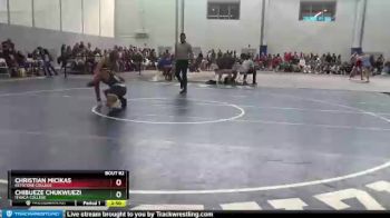 184 lbs Champ. Round 1 - Chibueze Chukwuezi, Ithaca College vs Christian Micikas, Keystone College