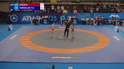 53 kg 1/8 Final - Epenesa Elison, United States vs Maria Vandoulaki Vandoula, Greece