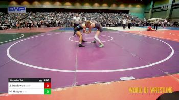 125 lbs Round Of 64 - Jaidyn Holdaway, Copperhead Wrestling vs Mia Hooper, California Grapplers