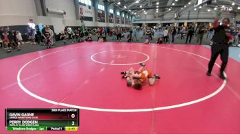 61 lbs 3rd Place Match - Perry Dodgen, Wesley Club Wrestling vs Gavin Gagne, Amped Wrestling Club