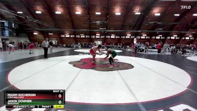 165 lbs Champ. Round 1 - Jason Downer, Brockport vs Maxim Kochergin, Cortland State