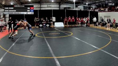 74 kg Champ. Round 2 - Cael Robb, Pinnacle Wrestling Club vs Jude Swisher, Pennsylvania RTC