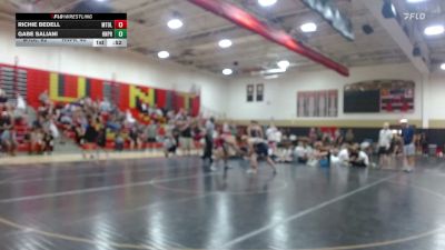 High School - 174 lbs Semifinals (8 Team) - Richie Bedell, Mt. Olive vs Gabe Saliani, Hanover Park