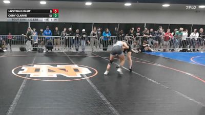 113 lbs Round Of 128 - Jack Wallukait, IA vs Cody Clarke, GA