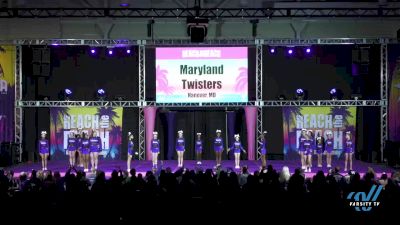 Maryland Twisters - Thunder [2022 L1 Junior Day 3] 2022 ACDA Reach the Beach Ocean City Cheer Grand Nationals