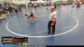 113 lbs Cons. Round 5 - Brian Davis Ii, NE vs Mason Moody, GA