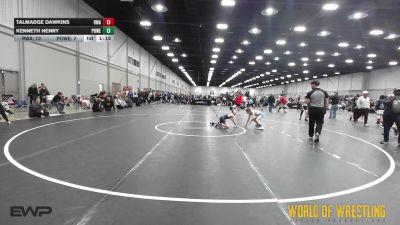 72 lbs 5th Place - Talmadge Dawkins, Roundtree Wrestling Academy 12u vs Kenneth Henry, Powerhouse Elite 12U