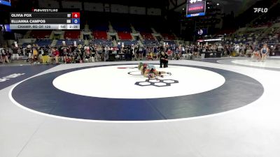 125 lbs Champ. Rd Of 128 - Olivia Fox, NY vs Ellianna Campos, NM