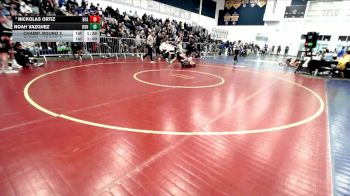 126 lbs Champ. Round 2 - Nickolas Ortiz, Brawley vs Noah Vazquez, Bonita