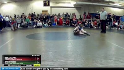 70 lbs Cons. Round 2 - Zach Roell, Milan Tribe Wrestling Club vs Ezra Cappa, Edgewood Wrestling Club