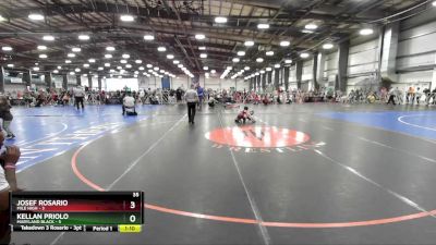 56 lbs Rd# 6- 9:00am Saturday Final Pool - Kellan Priolo, Maryland BLACK vs Josef Rosario, Mile High