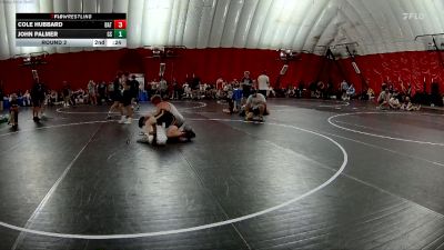 155-156 B Round 2 - Cole Hubbard, Batavia vs John Palmer, Glenbrook South