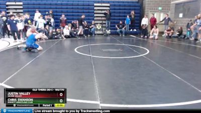 160/170 Round 1 - Chris Swanson, Emmett Wrestling Club vs Justin Valley, Silver Valley