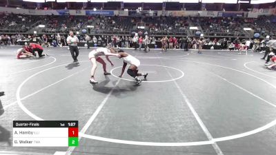 174 lbs Quarterfinal - Asher Hamby, Illinois Cornstars vs Gary Walker, Terminator Wrestling Academy