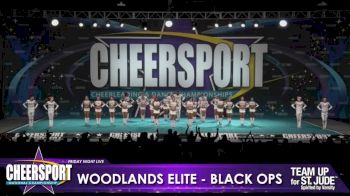 Woodlands Elite - OR - Black Ops [2020 L6 Senior Medium Coed Day 1] 2020 CHEERSPORT Nationals: Friday Night Live