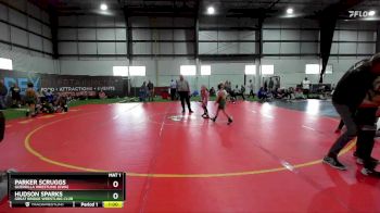 50-55 lbs Round 2 - Hudson Sparks, Great Bridge Wrestling Club vs Parker Scruggs, Guerrilla Wrestling (GWA)