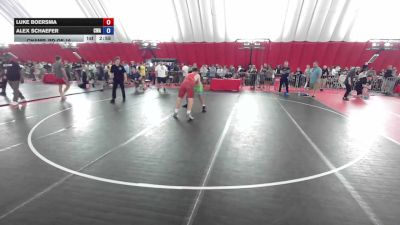 215 lbs Champ. Rd Of 16 - Luke Boersma vs Alex Schaefer, Callan Wrestling Academy